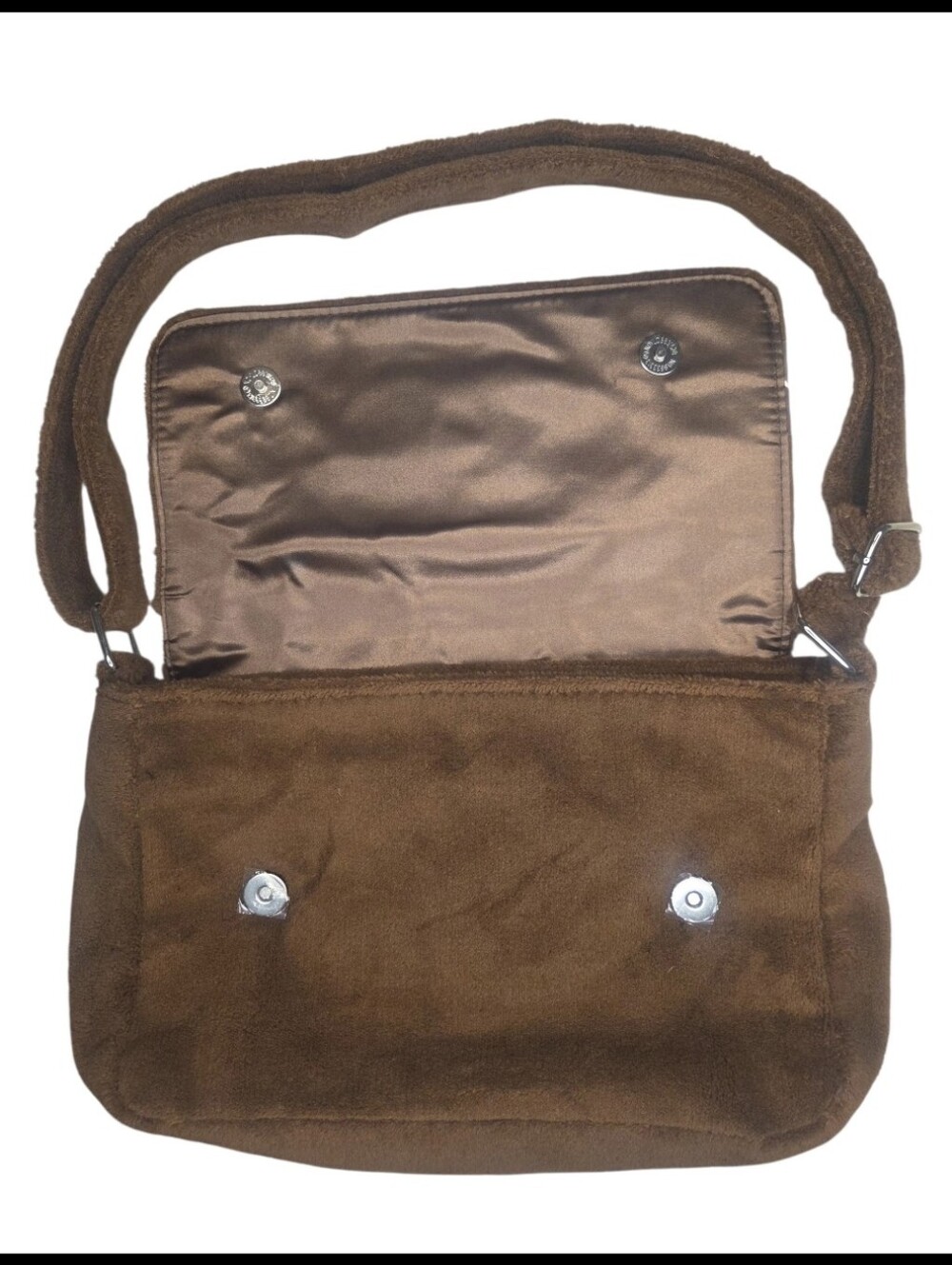 CC Chocolate Brown Precision Shoulder/Crossbody Bag -New - Picture 4 of 6
